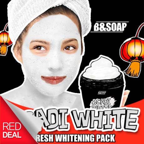 B_SOAP Scadi White Fresh Whitening Pack